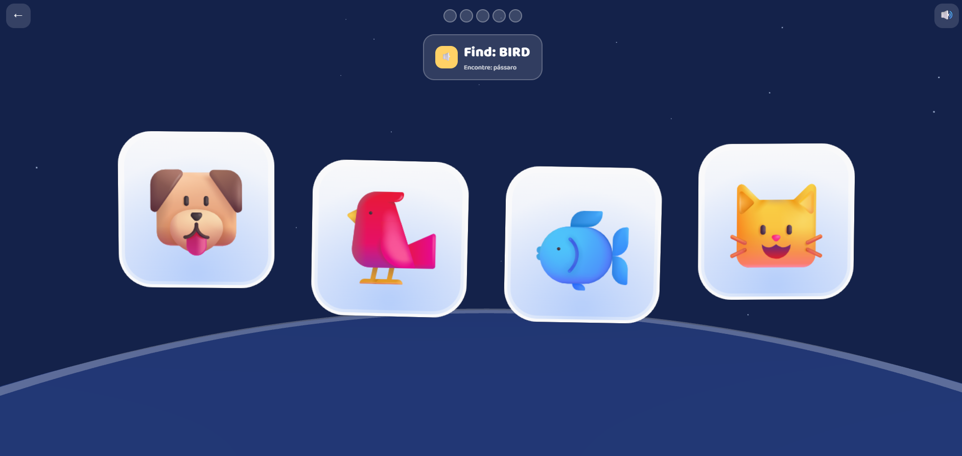 Explorador de Idiomas - Jogo educativo de idiomas