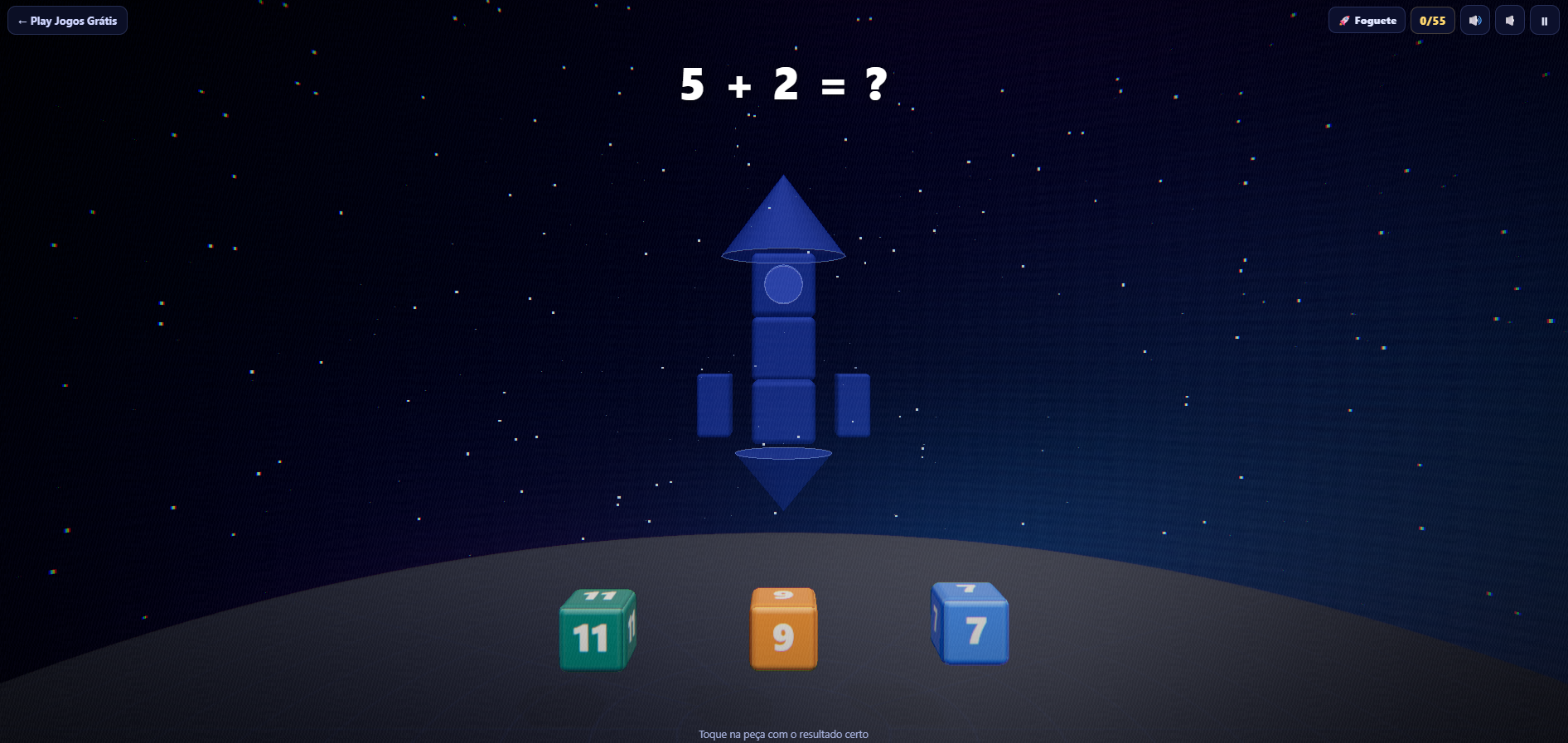 Quebra-Matemática 3D - Jogo educativo de matemática