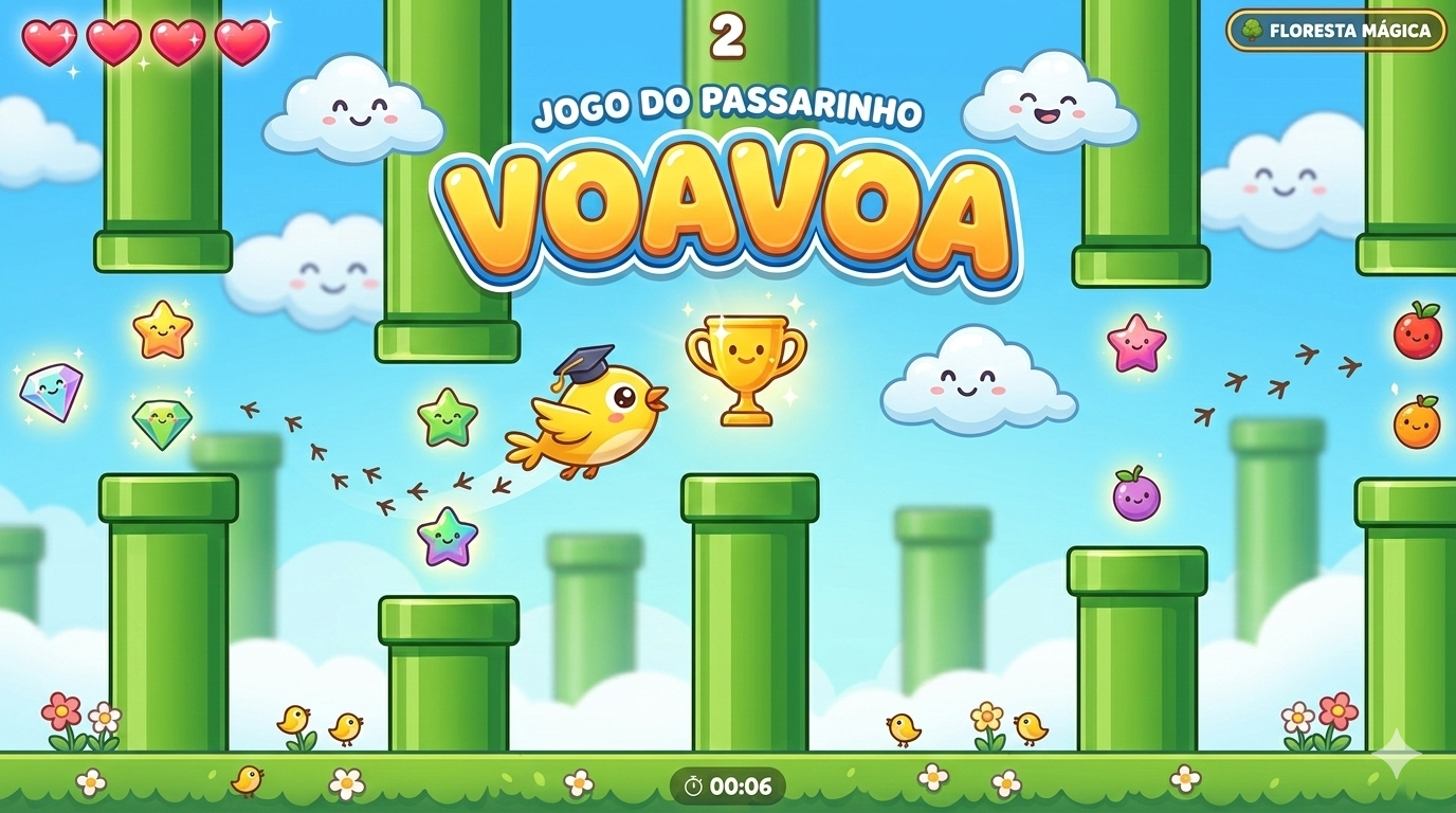 Voa Voa Birds - Jogo de ação e aventura