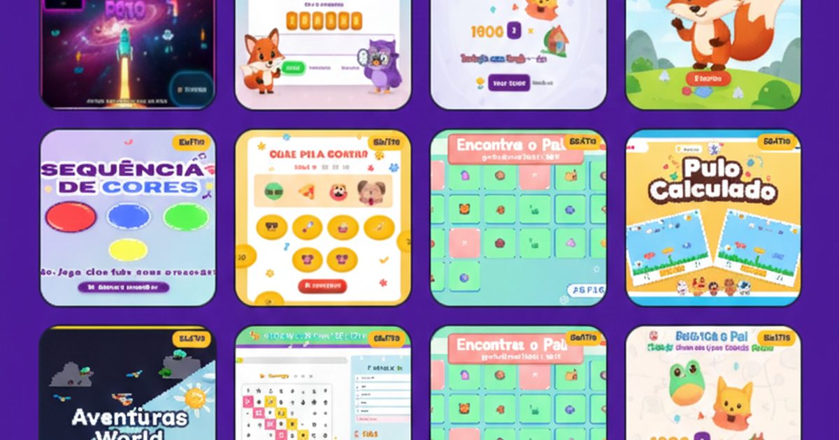 Play Jogos Grátis | Jogos Educativos: Matemática, Inglês e Português